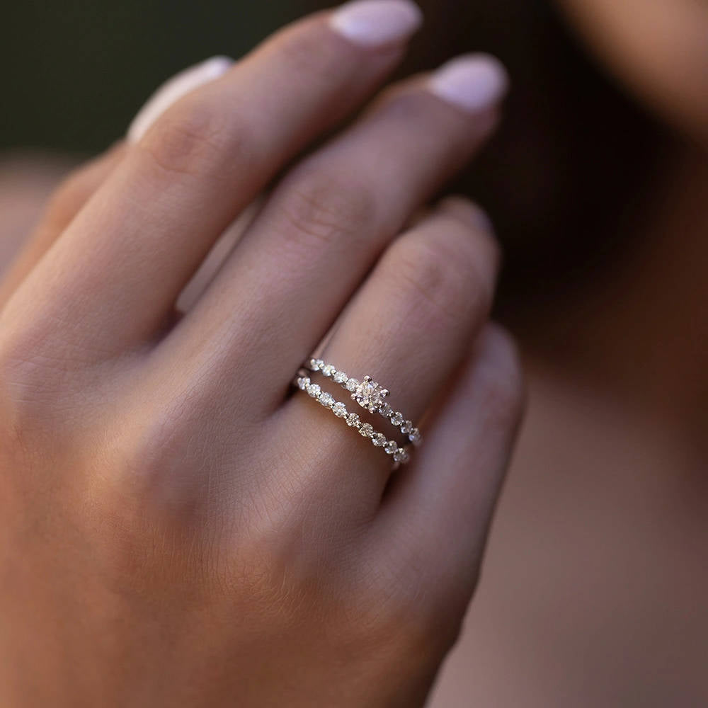 0.66 ct. Duett Diamantring