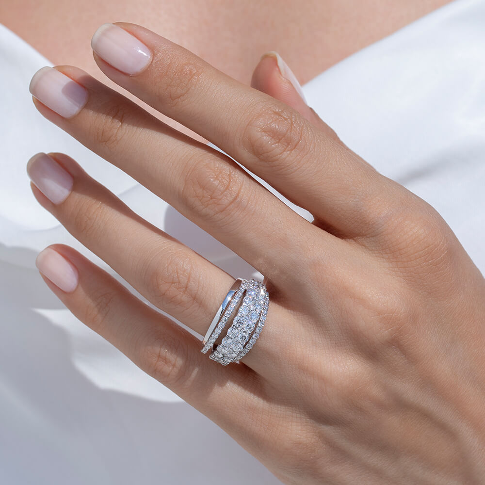 2.16 ct. Design Diamantring