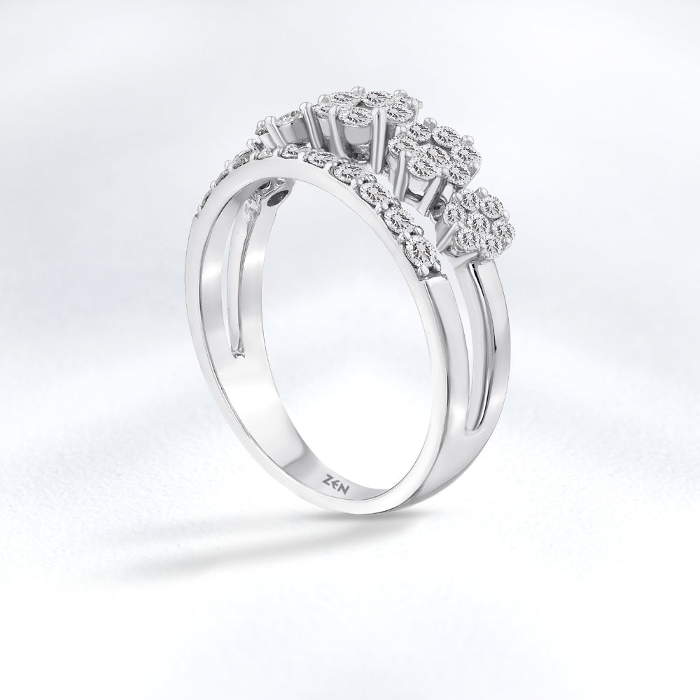 0.84 ct. Design Diamantring