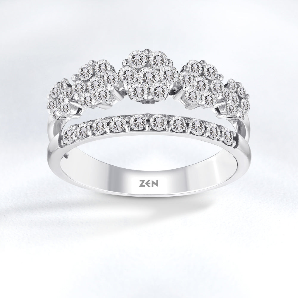 0.84 ct. Design Diamantring