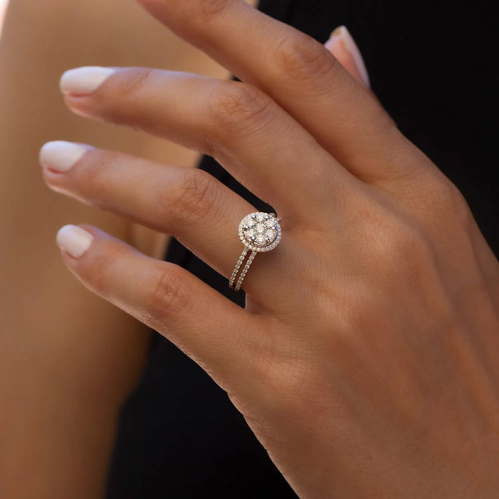 0.73 ct. Design Diamantring