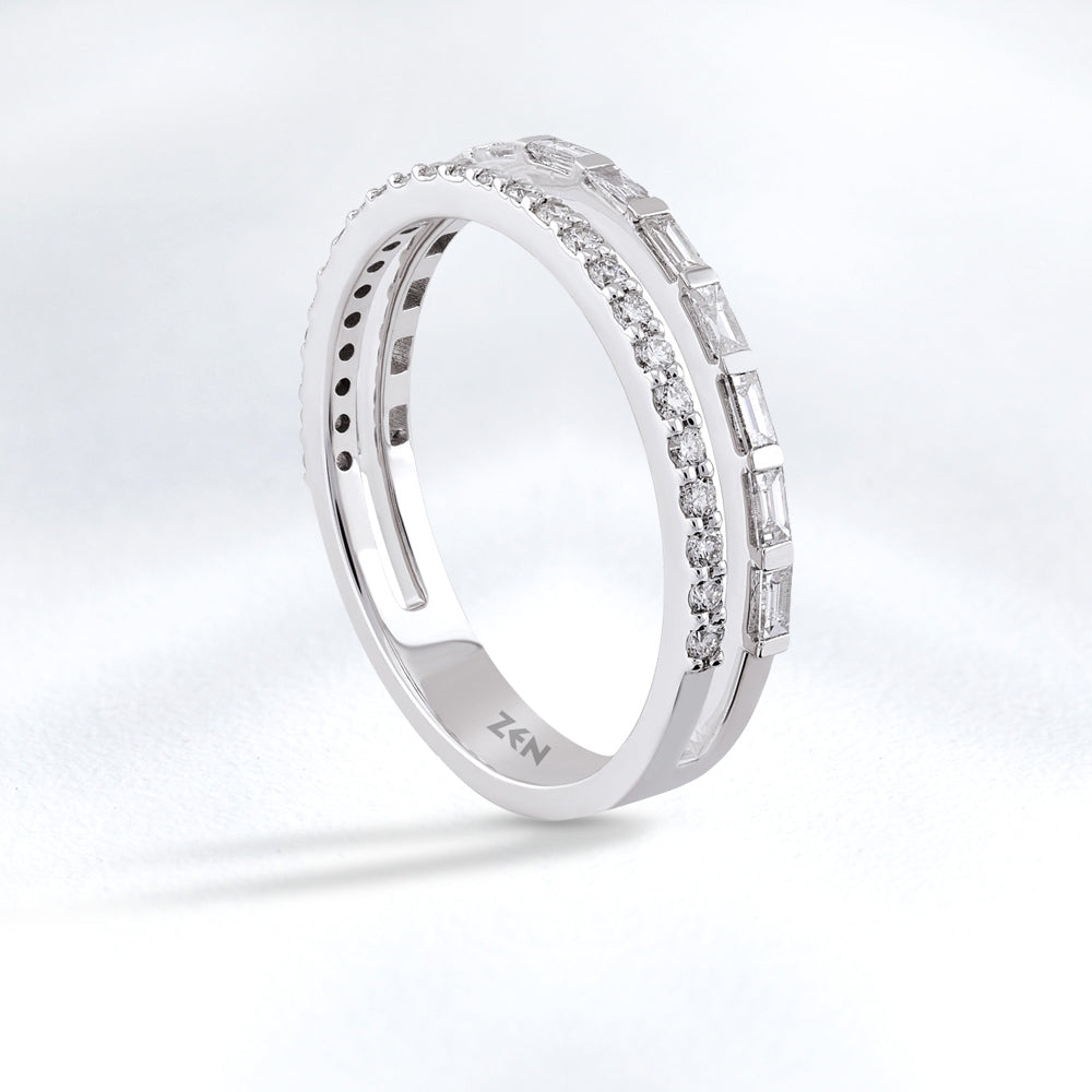 0.38 ct. Duett Diamantring
