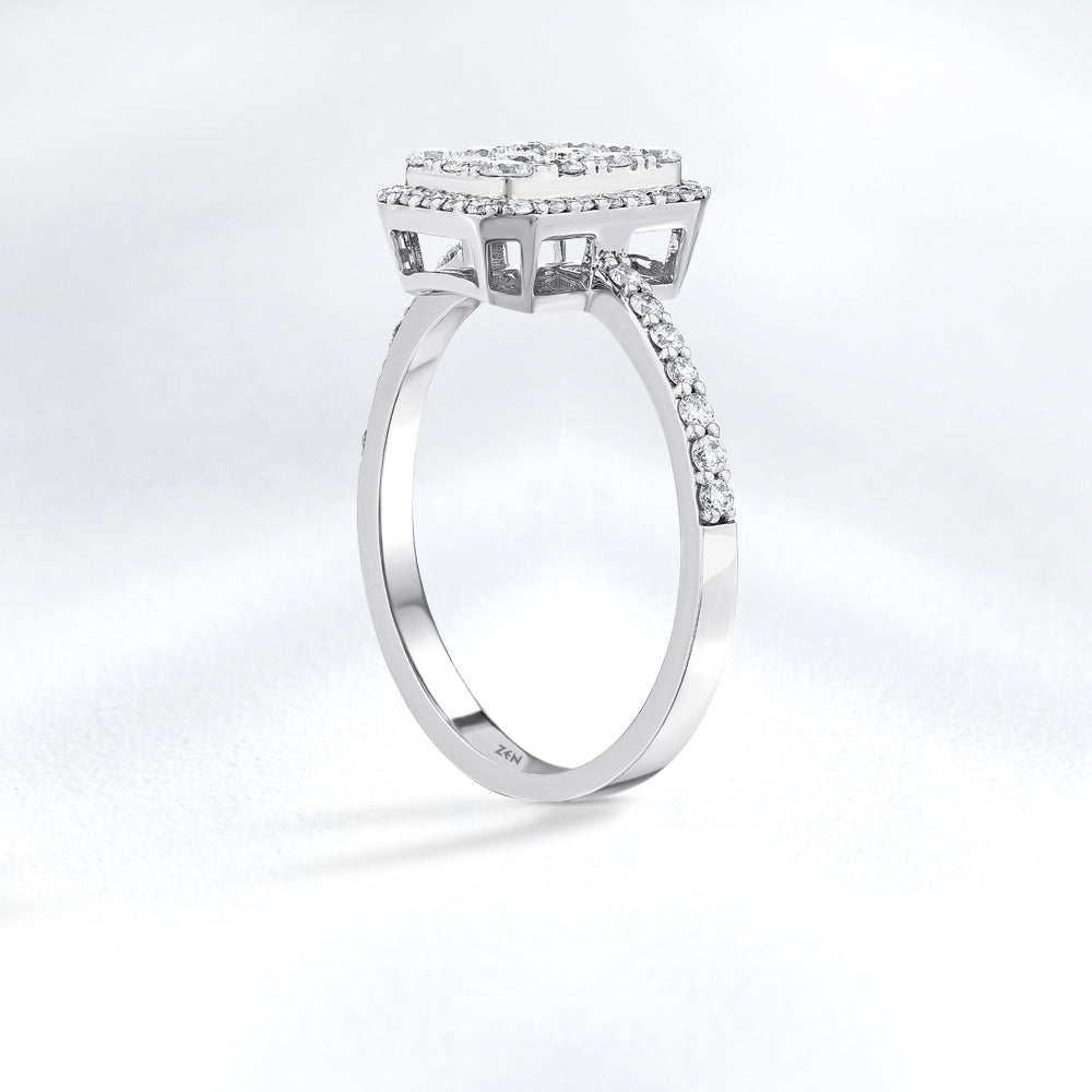 0.63 ct. Design Diamantring