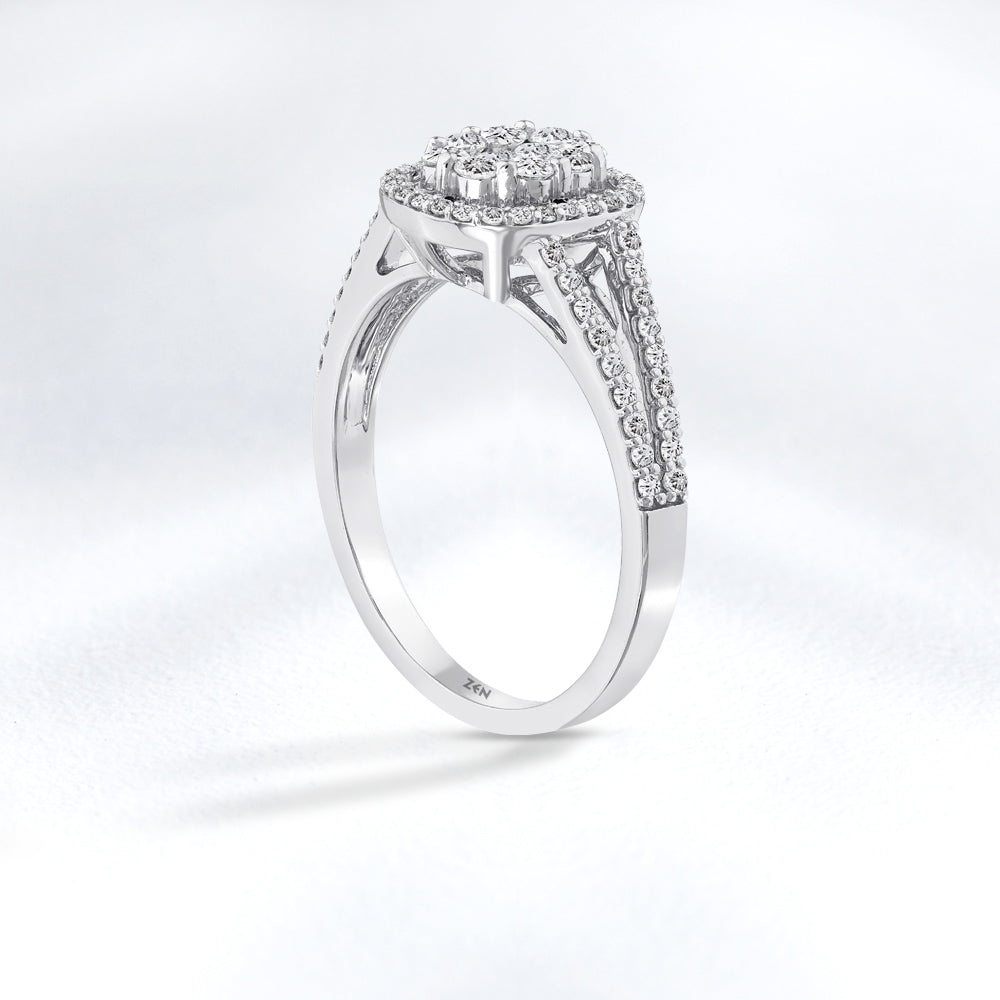 0.57 ct. Design Diamantring