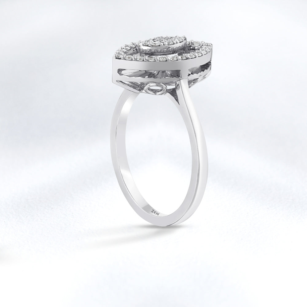 0.26 ct. Design Diamantring
