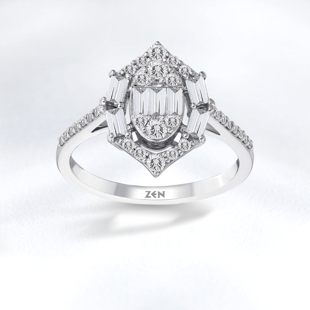 0.70 ct. Design Diamantring