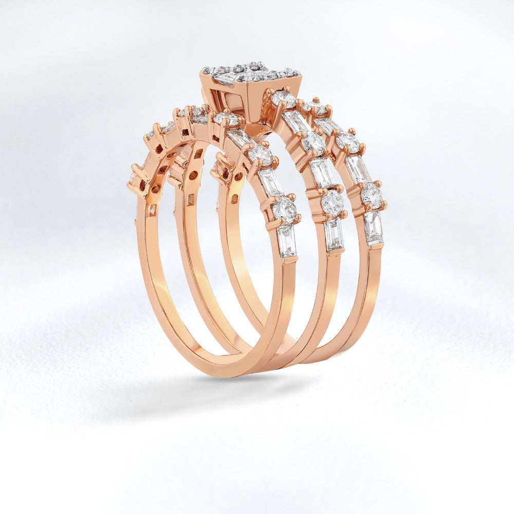 1.28 ct. Design Diamantring