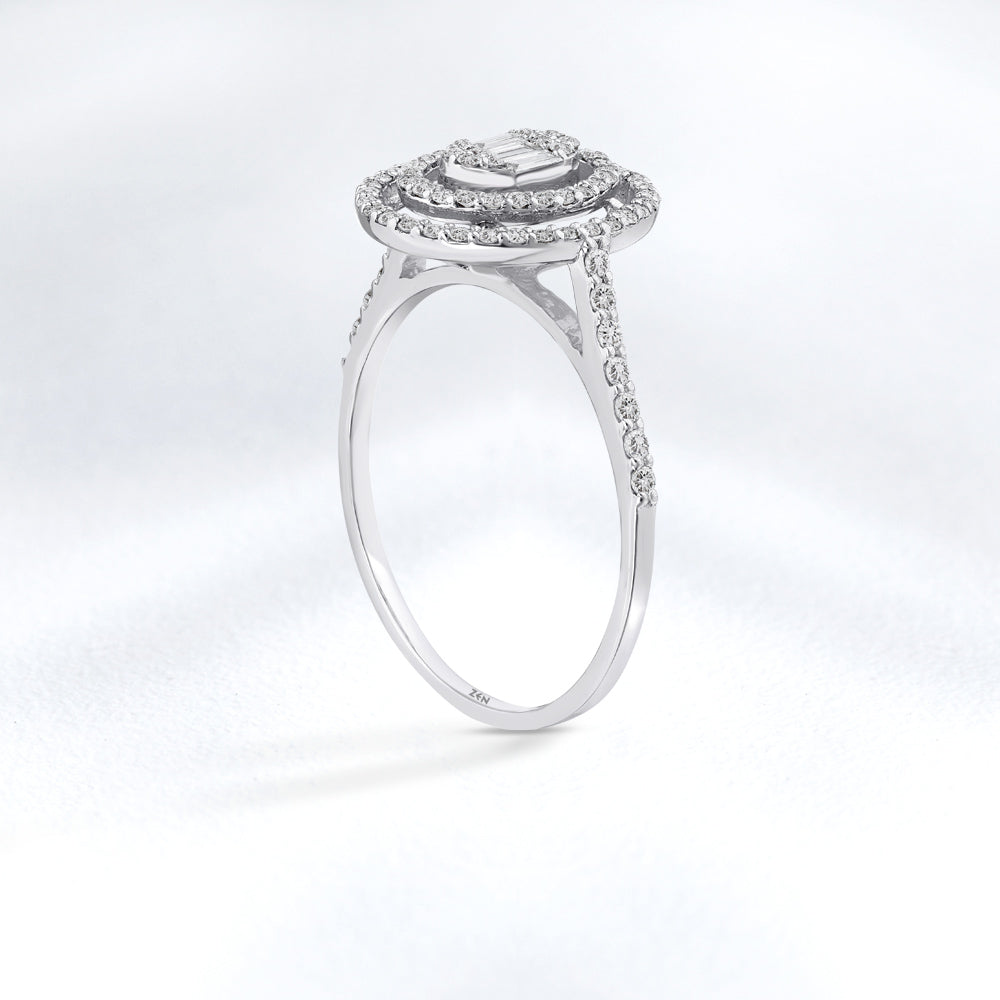 0.41 ct. Design Diamantring