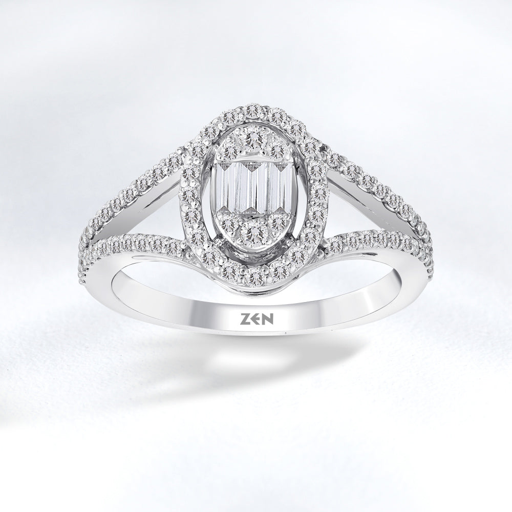 0.51 ct. Design Diamantring