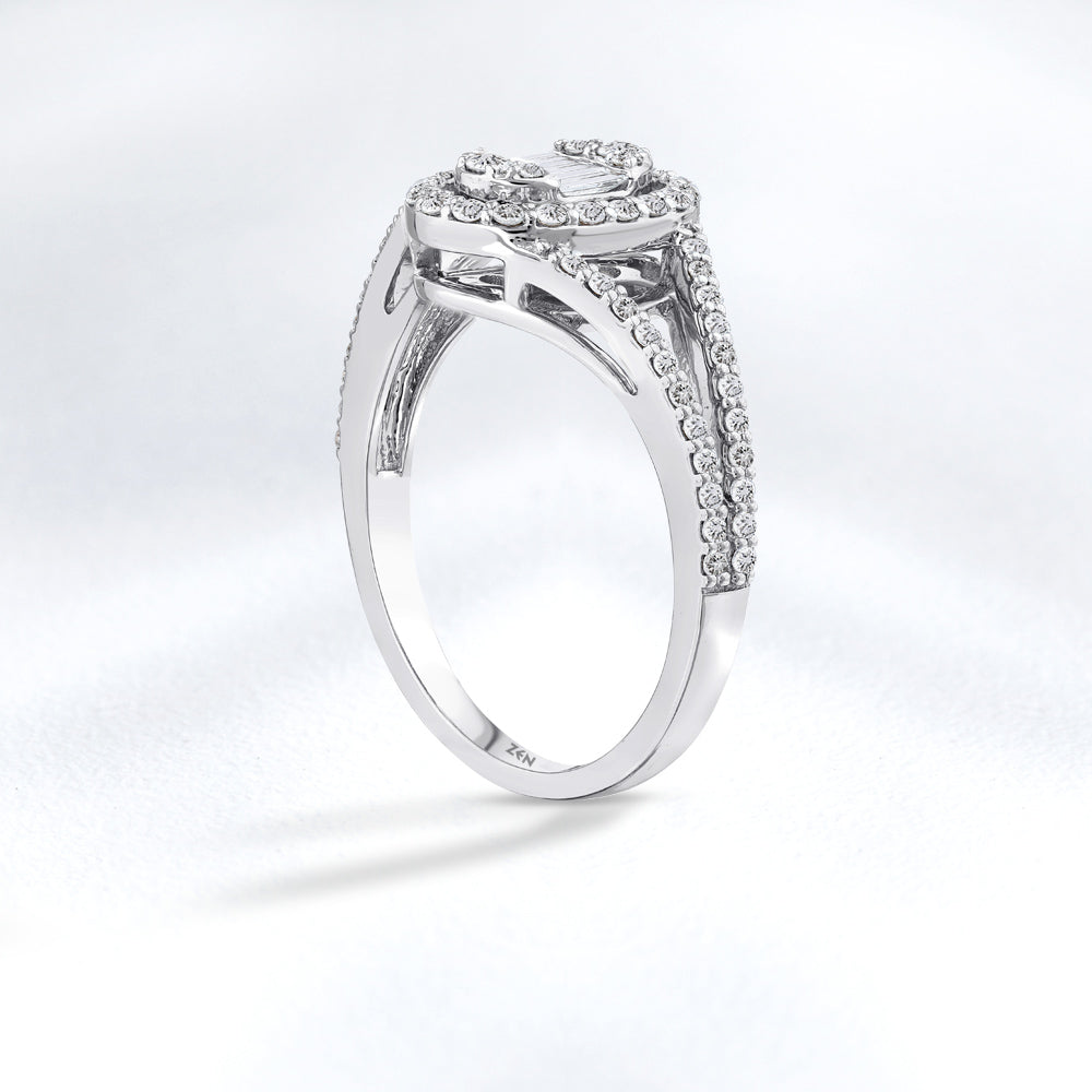 0.51 ct. Design Diamantring