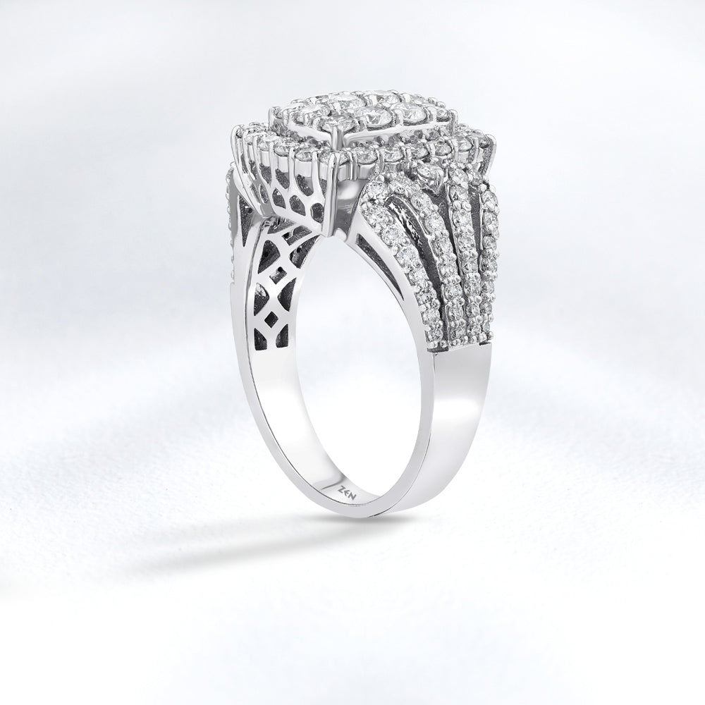 1.24 ct. Design Diamantring