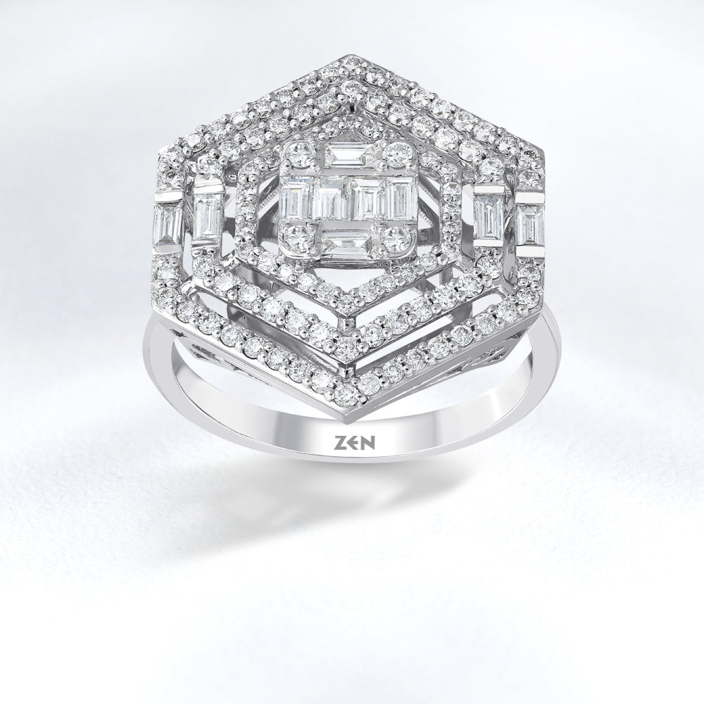 0.82 ct. Design Diamantring