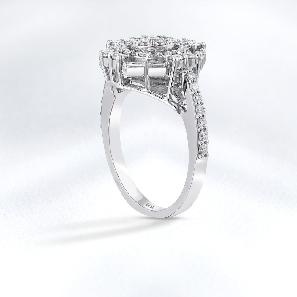 0.78 ct. Design Diamantring