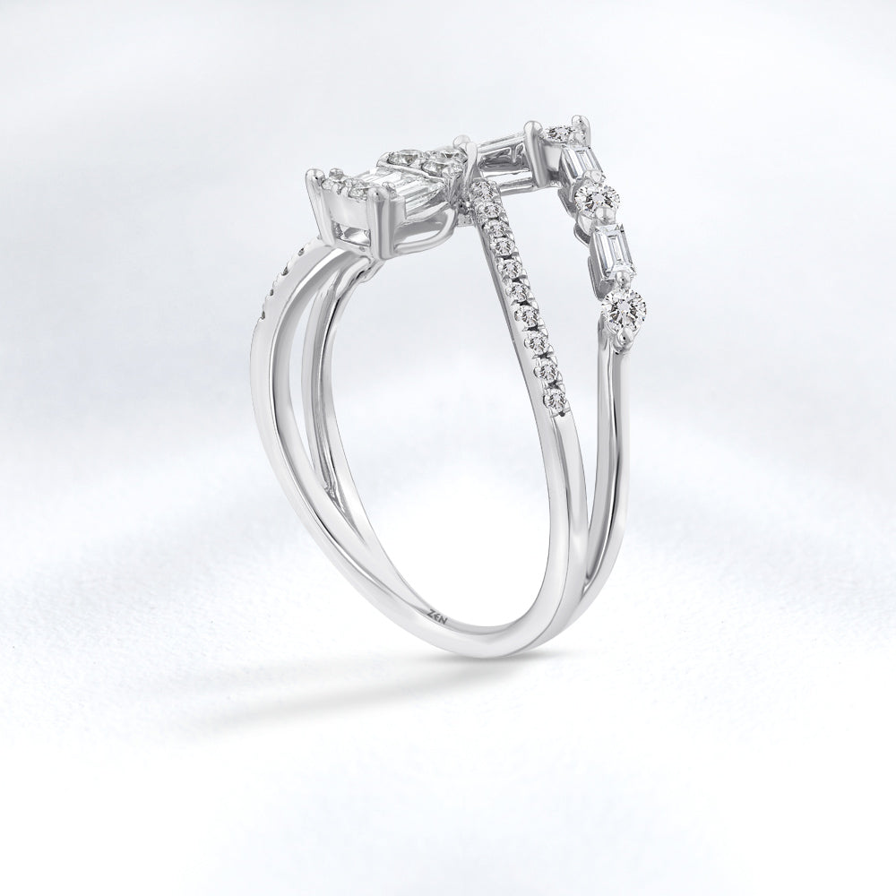 0.58 ct. Design Diamantring