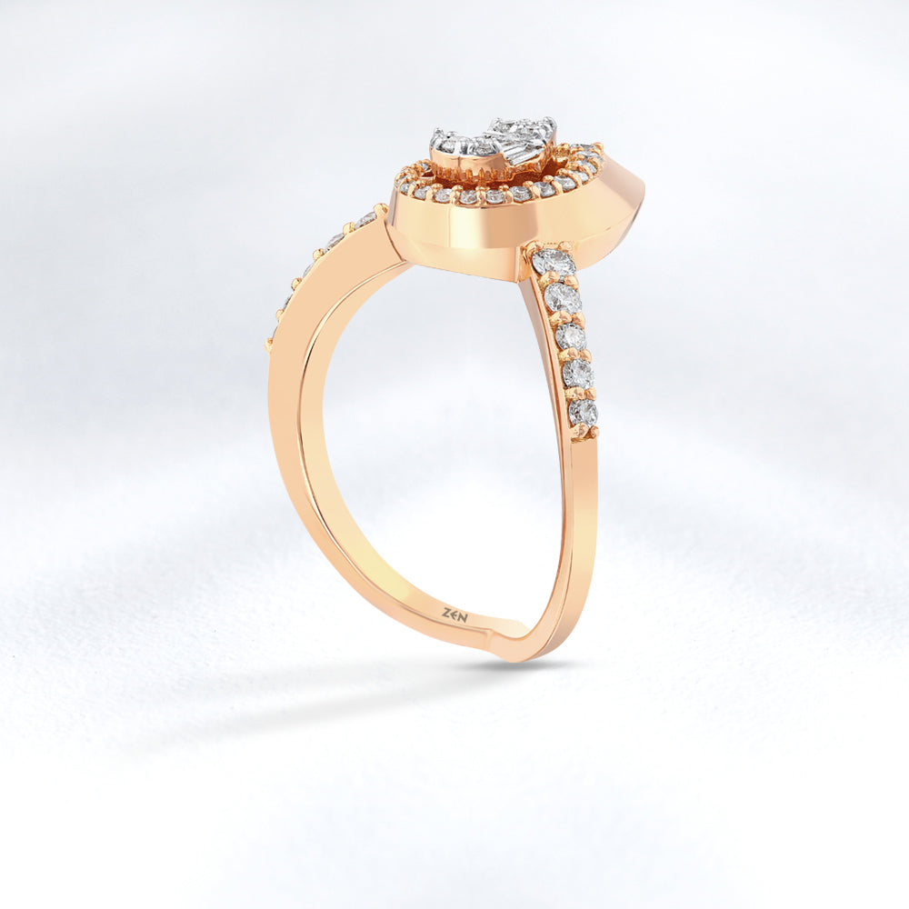 0.40 ct. Design Diamantring