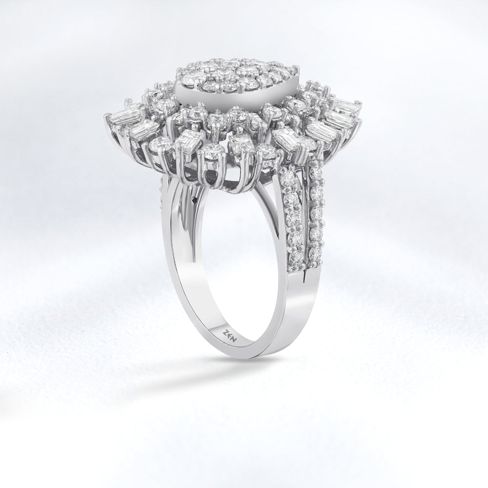 2.80 ct. Design Diamantring