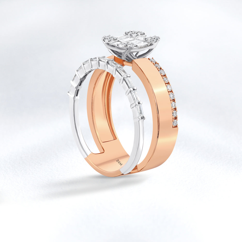 0.79 ct. Design Diamantring