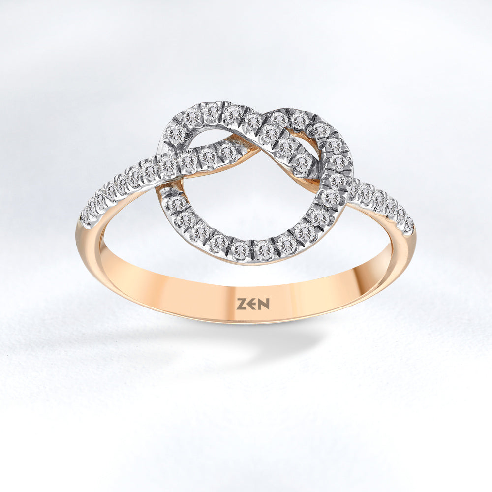 0.22 ct. Design Diamantring