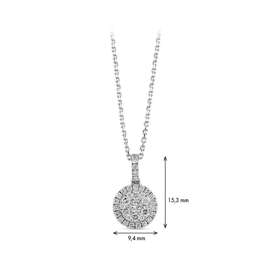 0.45 ct. Design Pendant with Chain