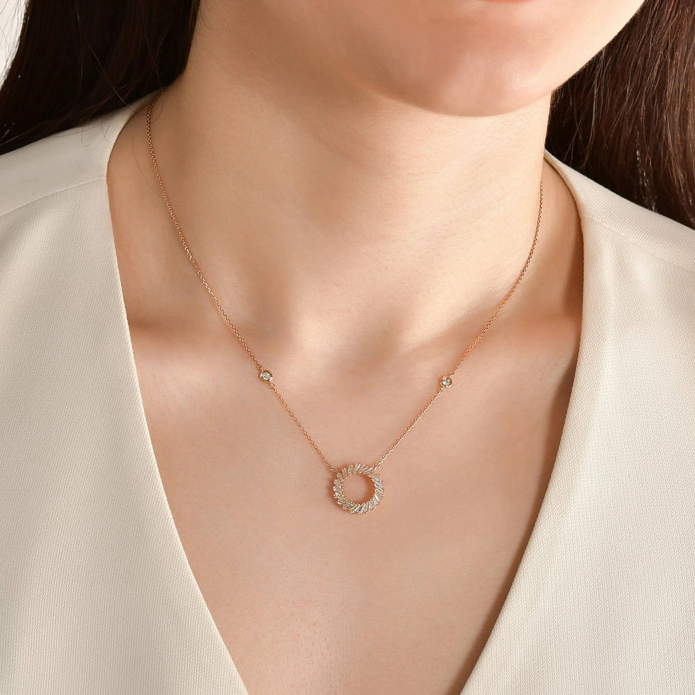 0.36 ct. Design Diamant Halskette