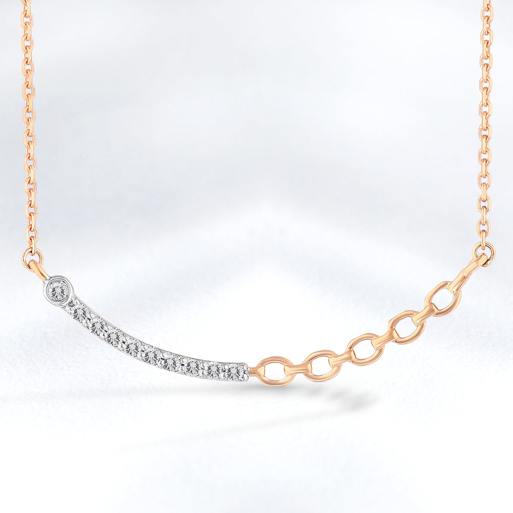 0.09 ct. Design Diamant Halskette