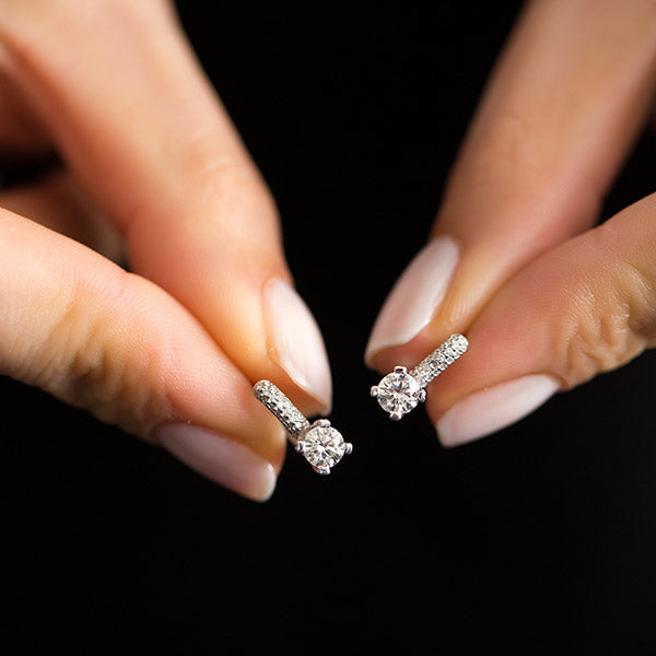 1.05 ct. Reina Diamant Ohrstecker