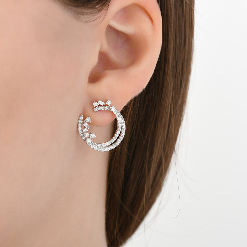 1.00 ct. Design Diamant Ohrringe