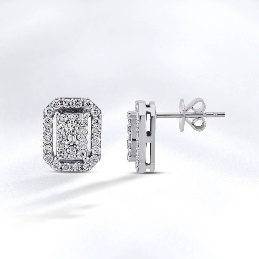 0.75 ct. Design Diamant Ohrstecker