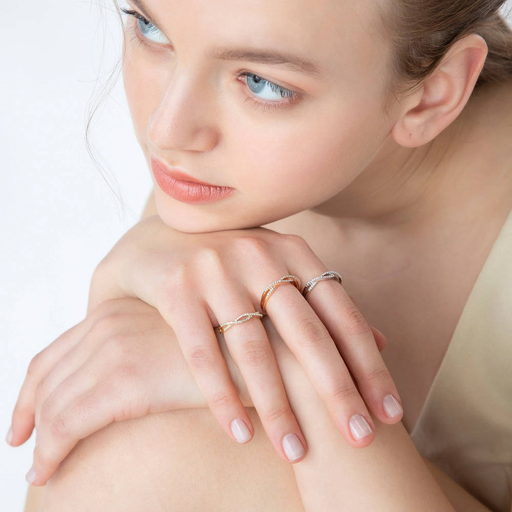0.13 ct. Design Diamantring