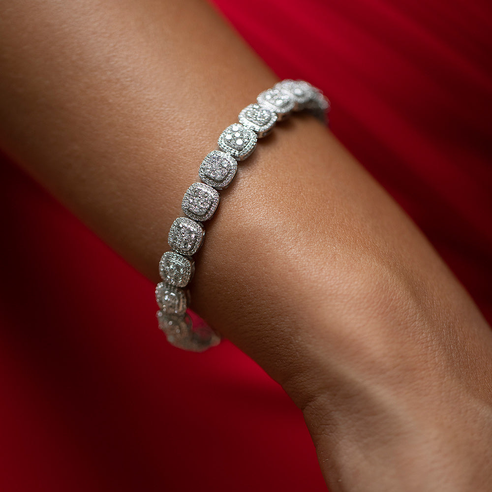 5.95 ct. Design Diamantarmband