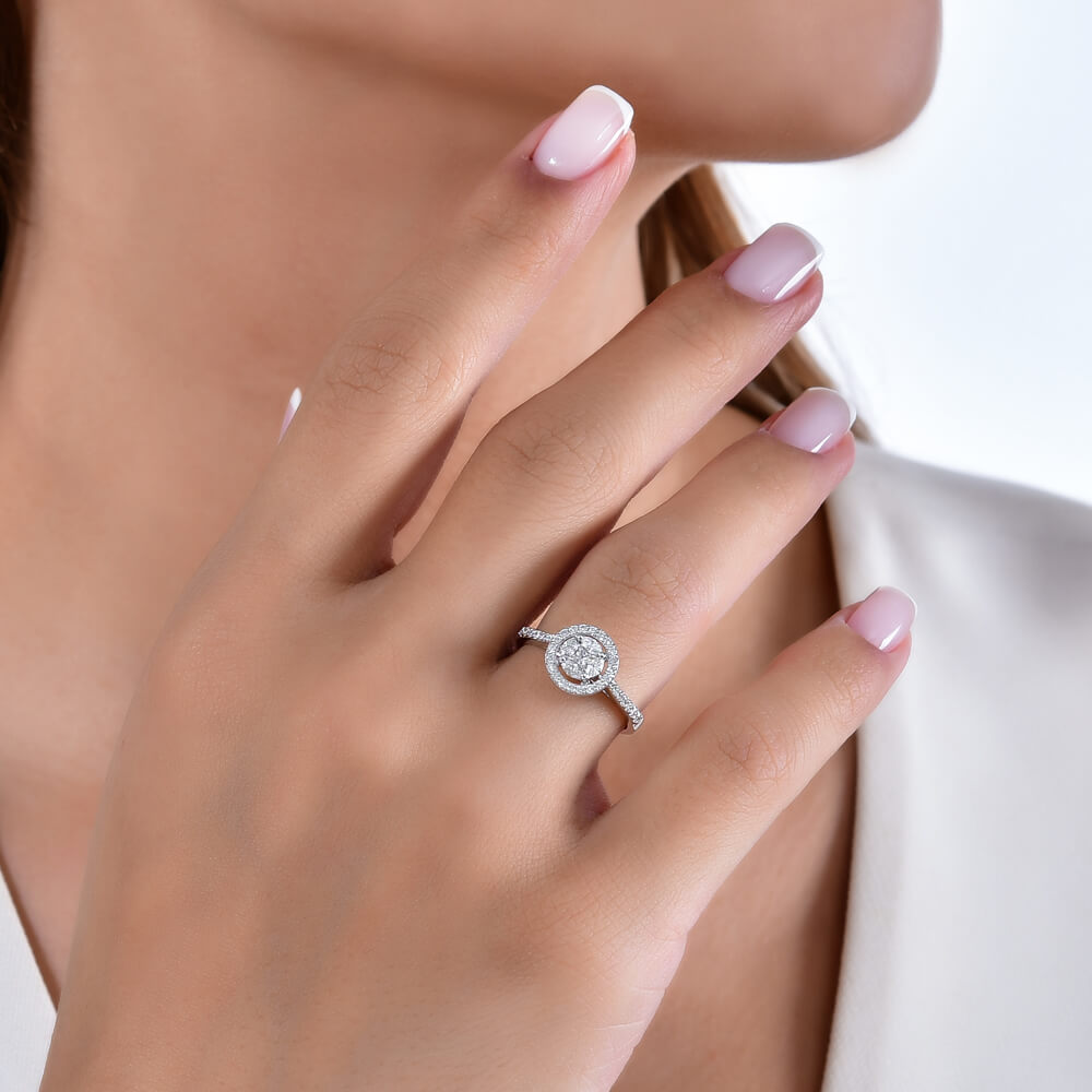 0.44 ct. Design Diamantring