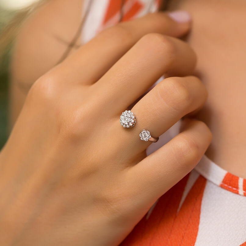 0.44 ct. Reina Diamantring