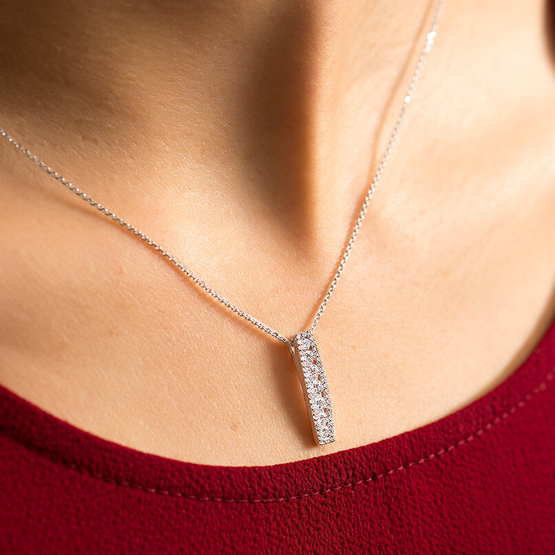 0.58 ct. Design Diamond Necklace