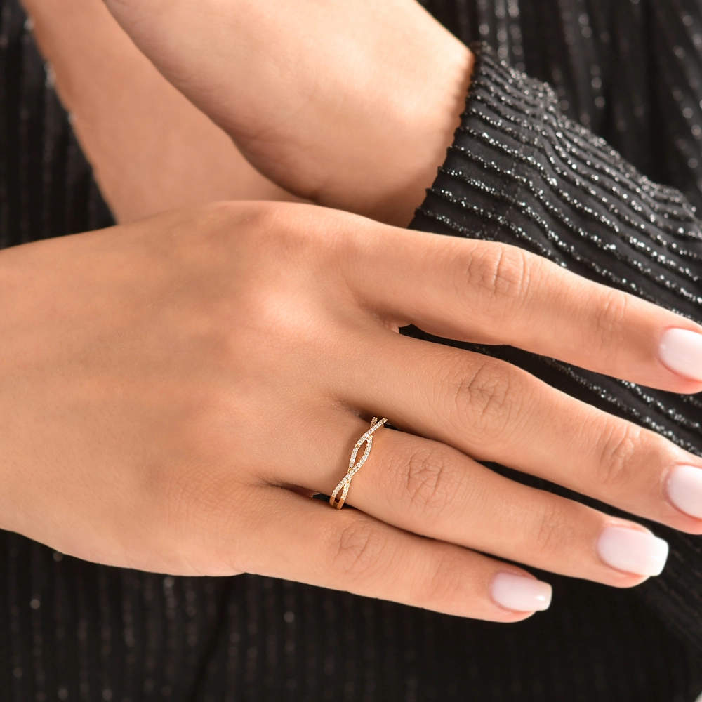 0.13 ct. Design Diamantring