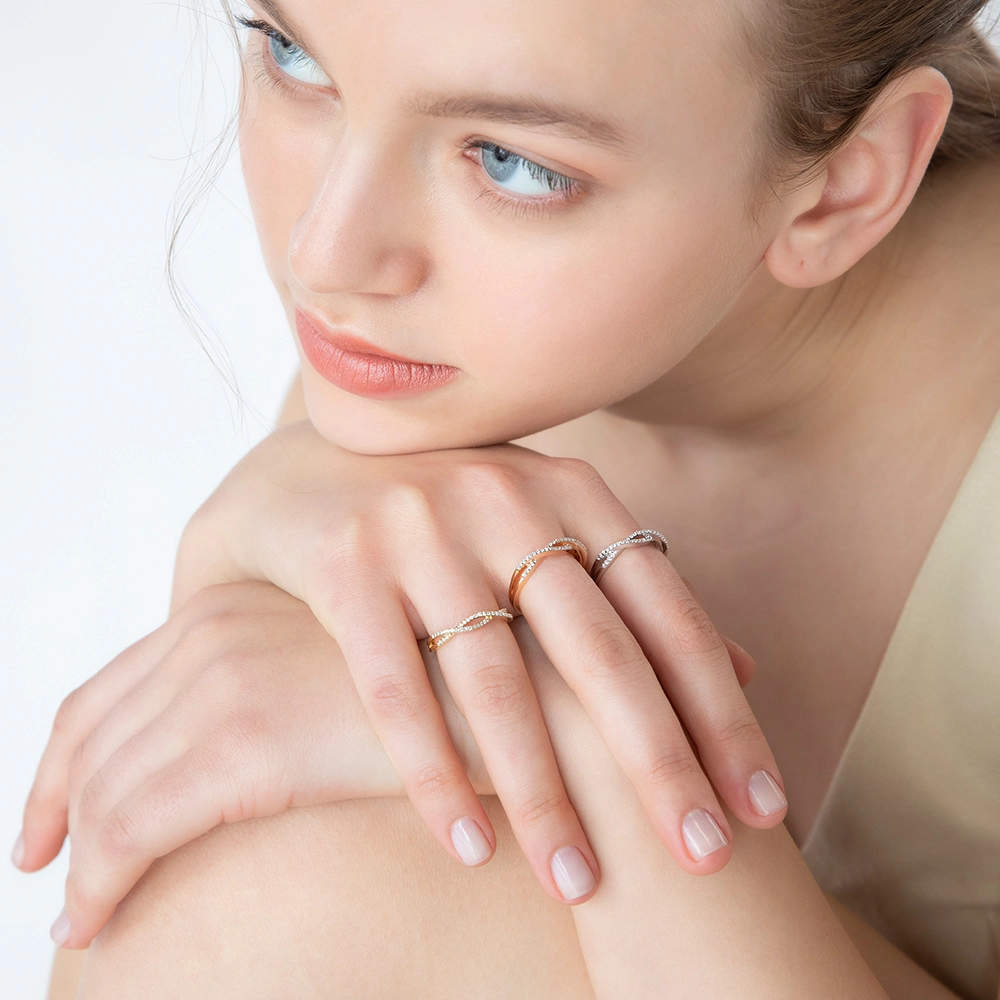 0.13 ct. Design Diamantring