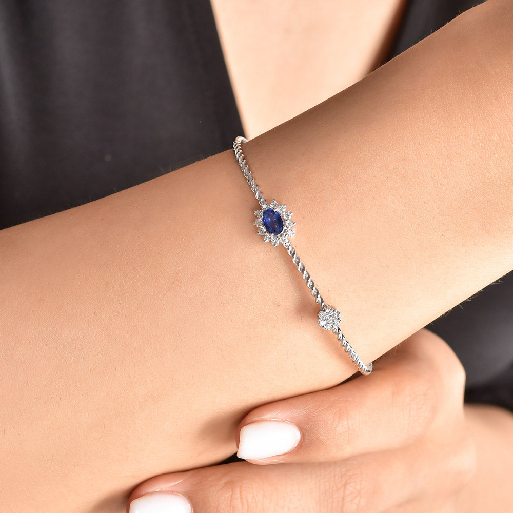 0.92 ct. Sapphire Bracelet