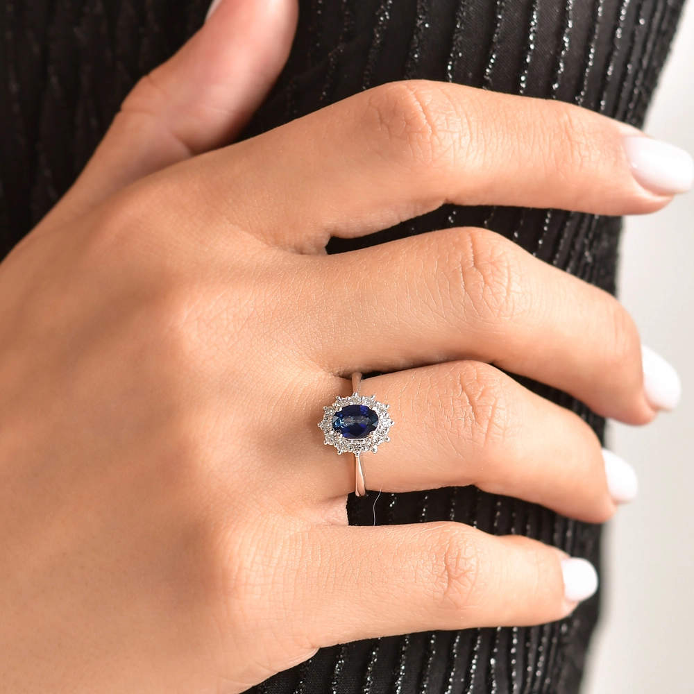 1.68 ct. Saphir Ring