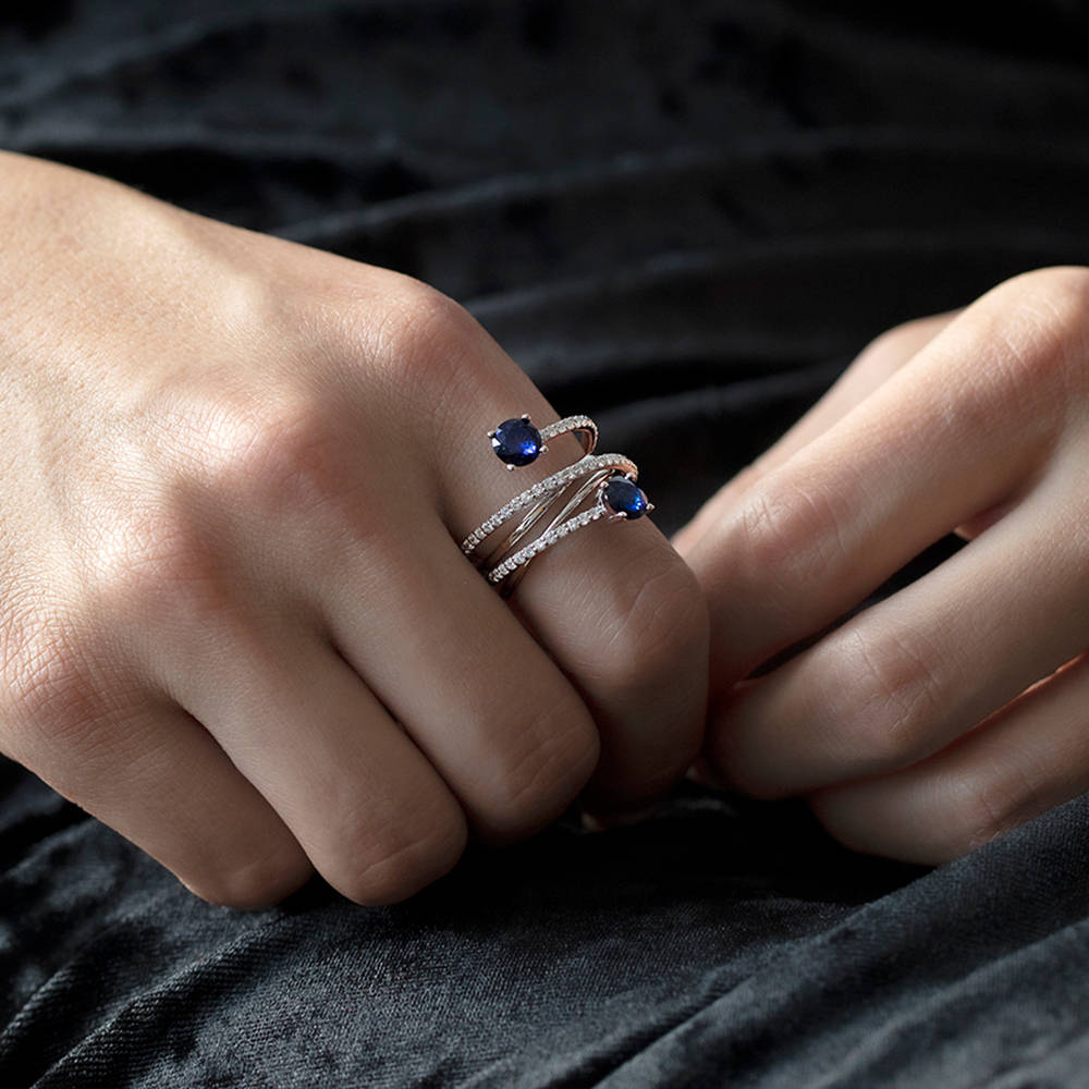 2.30 ct. Saphir Ring