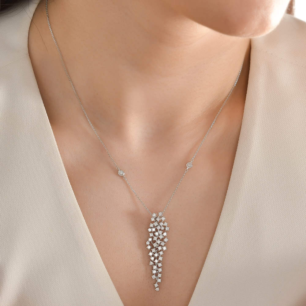 1.28 ct. Design Diamant Halskette