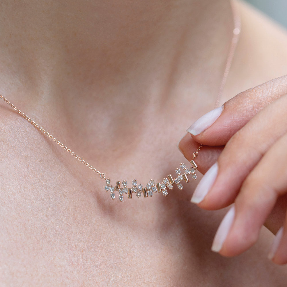 0.32 ct. Design Diamant Halskette