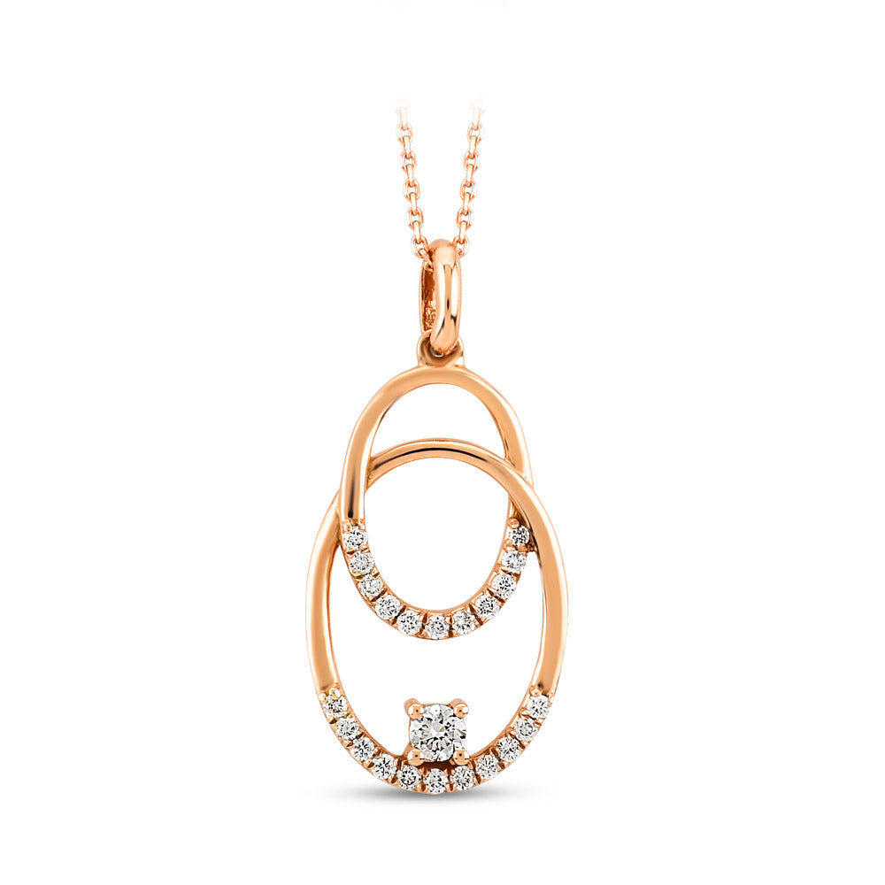 0.18 ct. Design Diamant Halskette