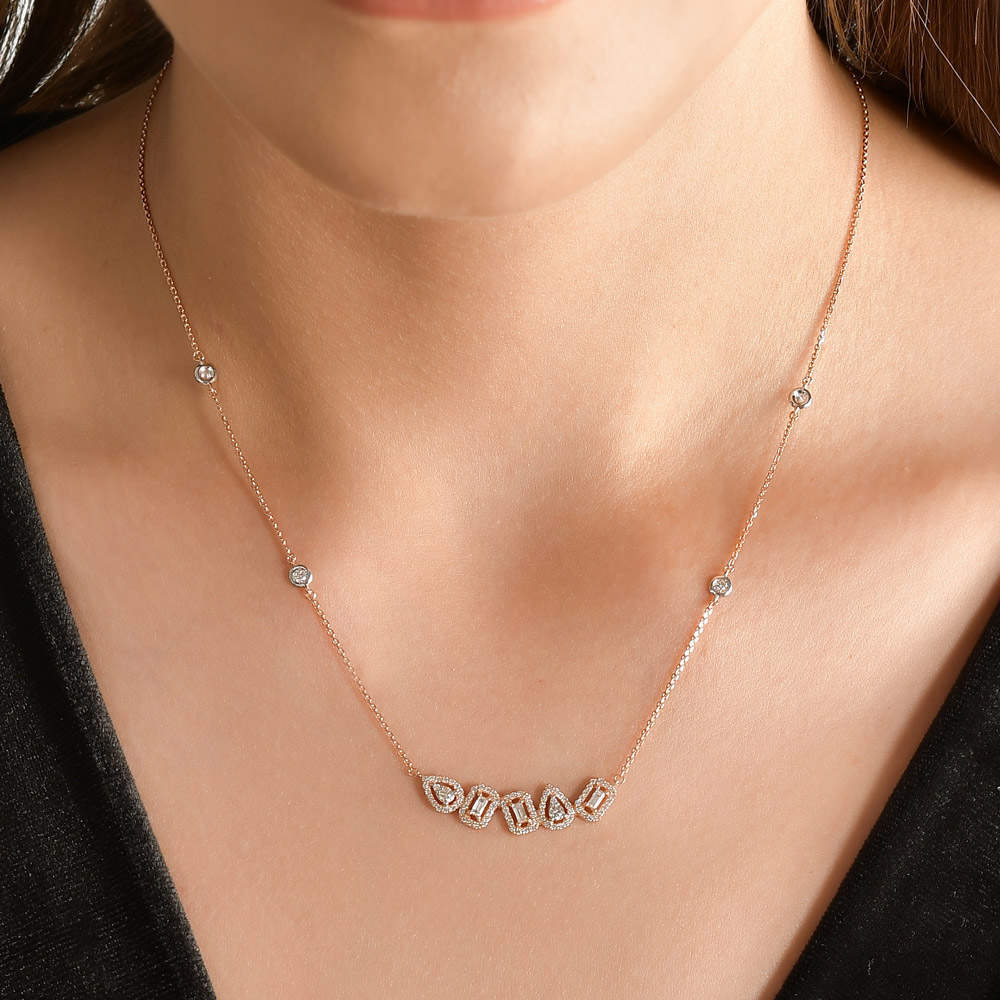 0.62 ct. Design Diamant Halskette