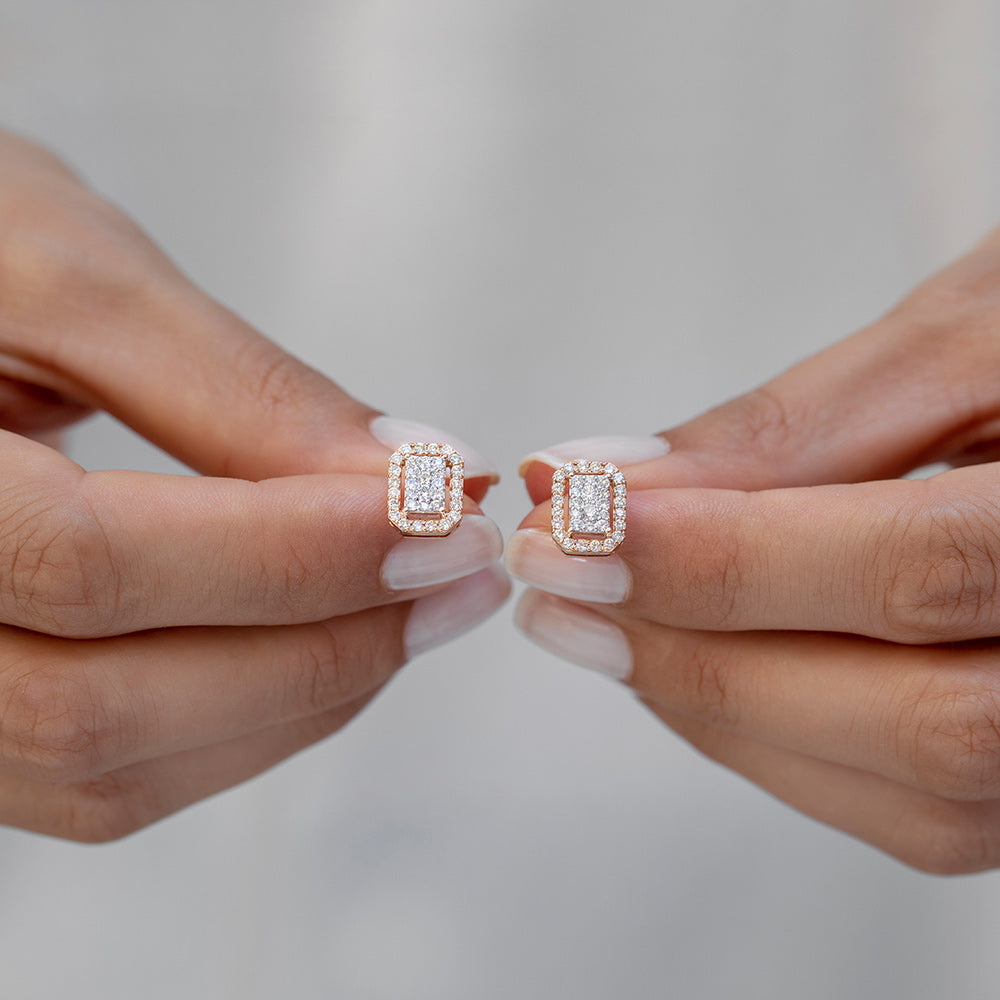 0.75 ct. Harmonie Diamant Ohrstecker