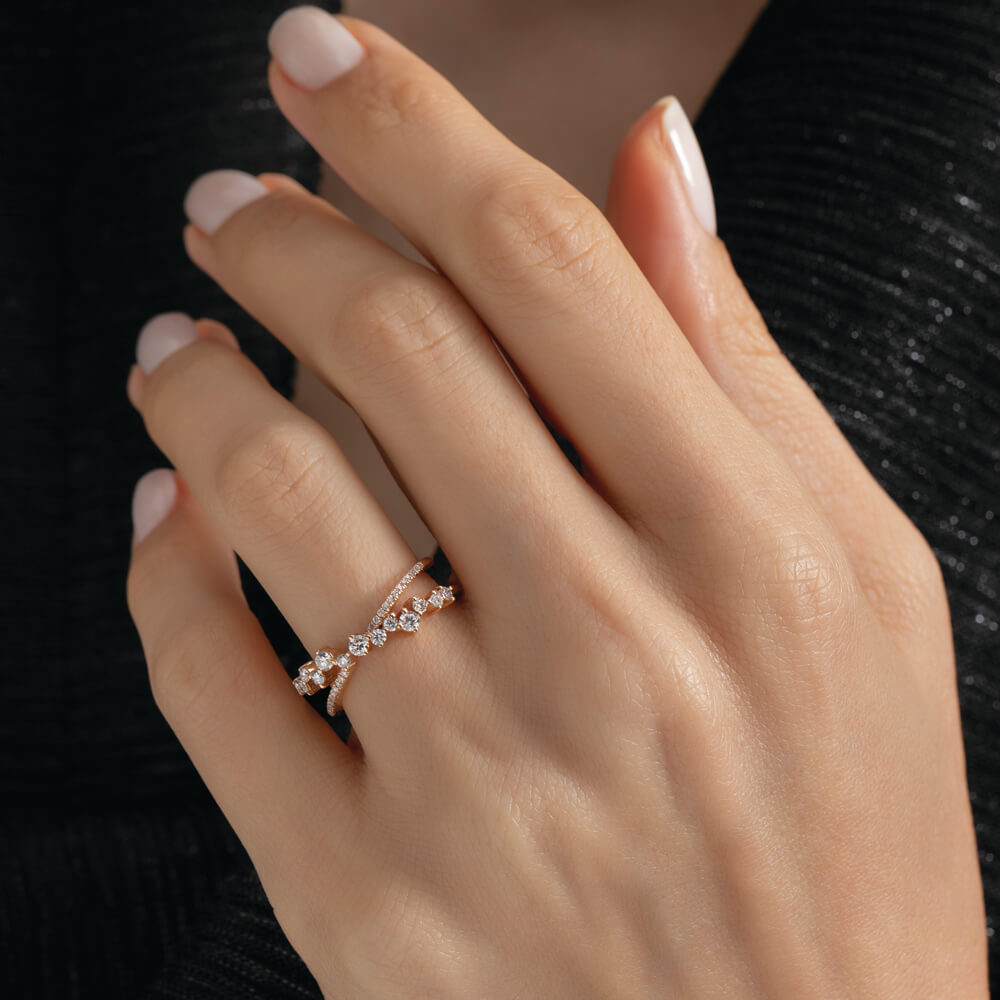 0.37 ct. Harmonie Diamantring