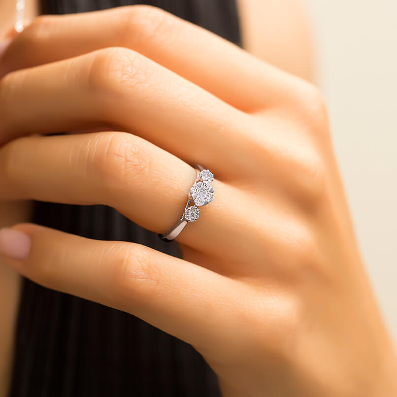 0.33 ct. Reina Diamantring