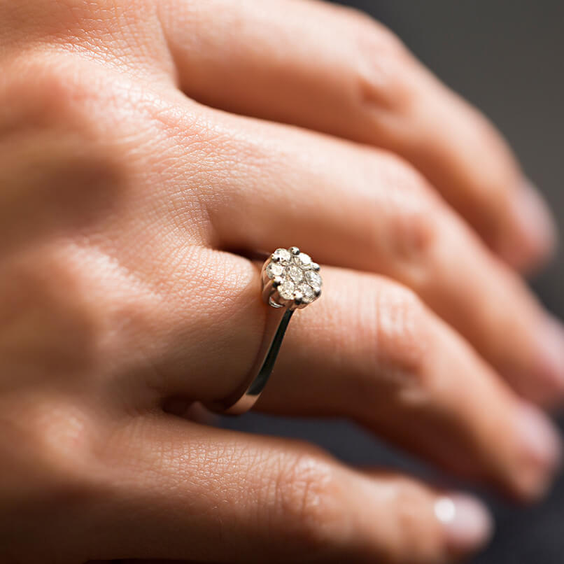 0.32 ct. Reina Diamond Ring