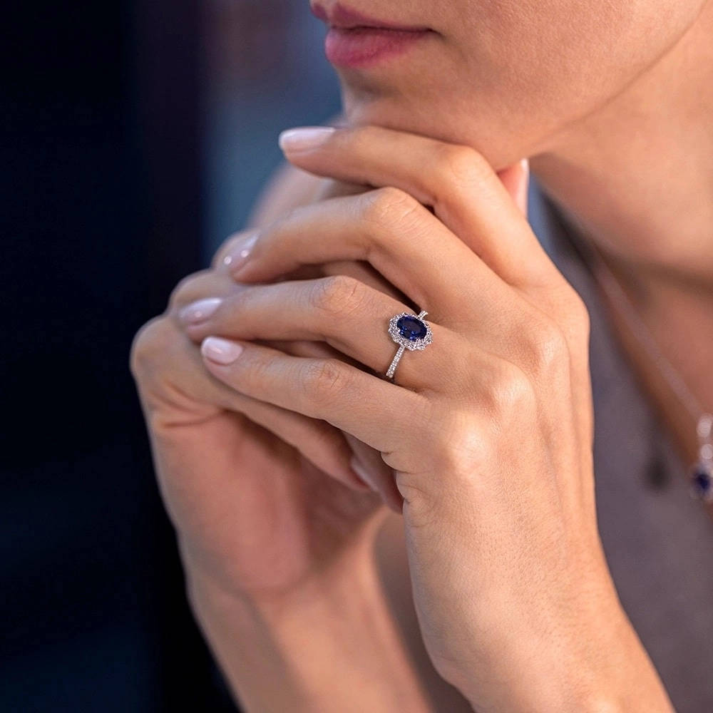 1.88 ct. Saphir Ring