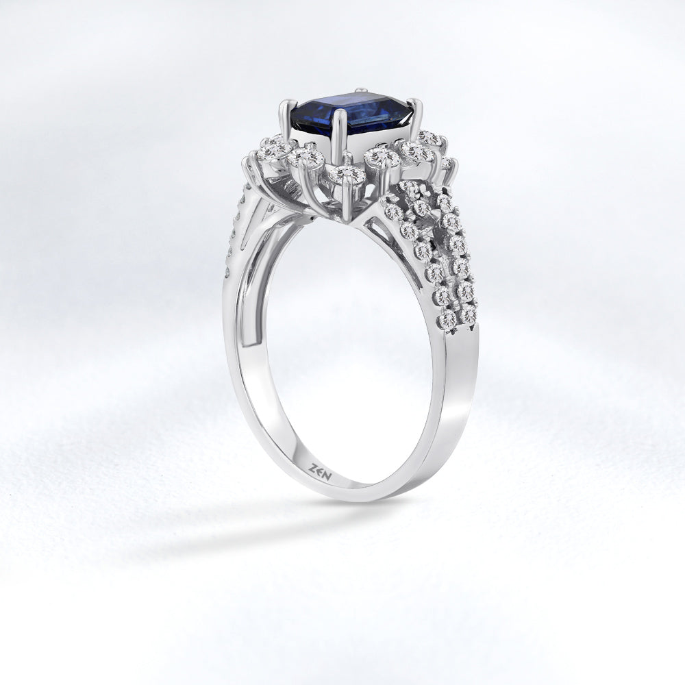 1.81 ct. Saphir Ring