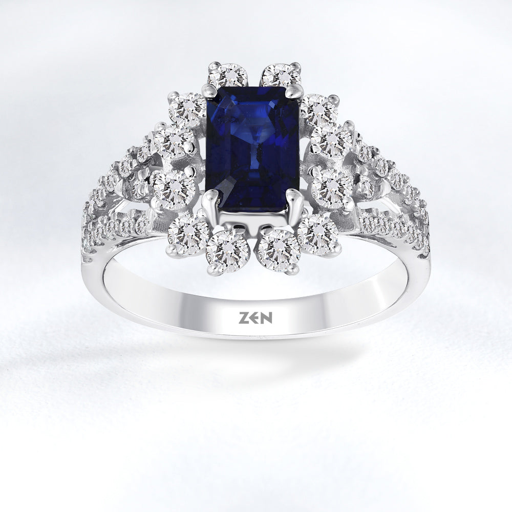 1.81 ct. Saphir Ring
