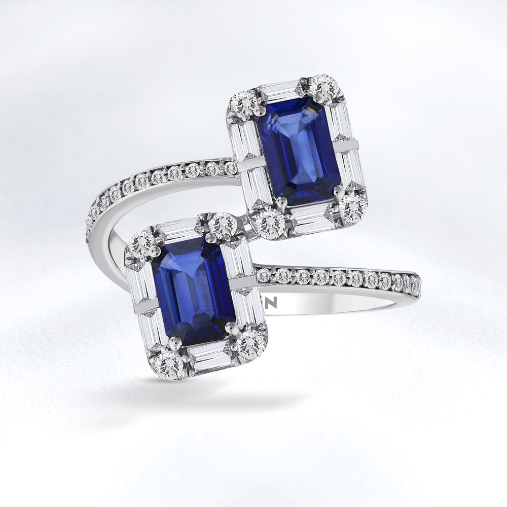 1.72 ct. Saphir Ring
